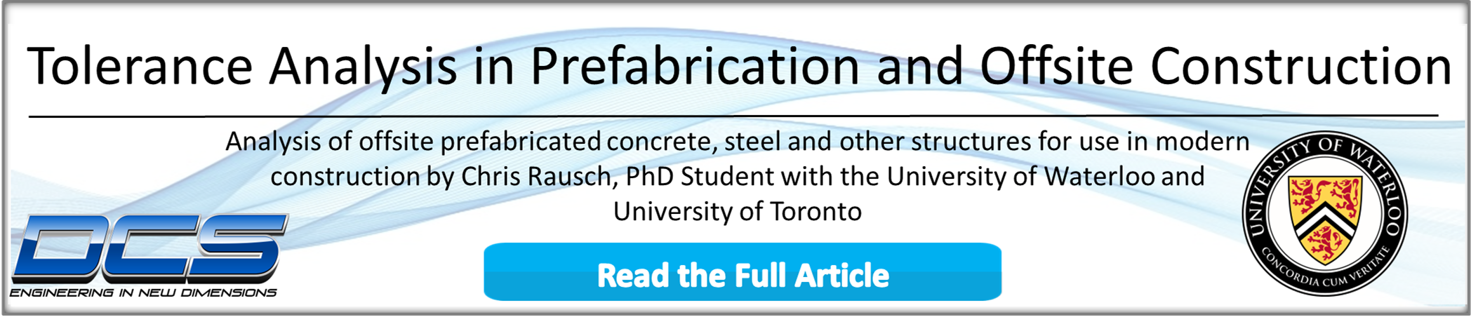 Tolerance Analysis in Prefabricated Construction