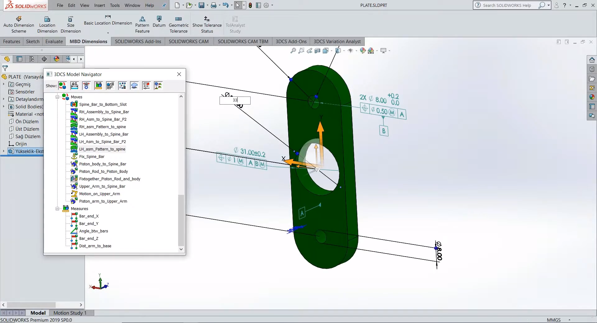SOLIDWORKS GD&T and Design Changes