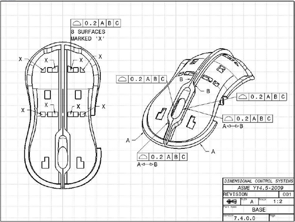 GD&T on Drawing - MBD Output - DCS Training