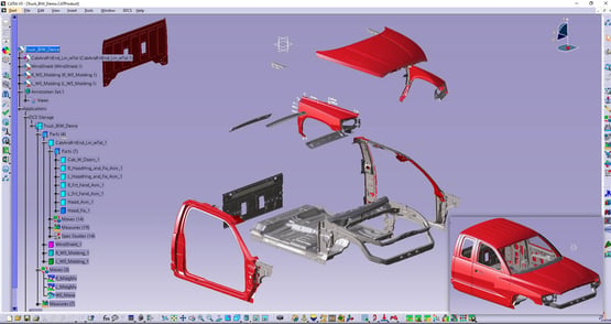 3DCS - Red Truck Assembly Process Analysis