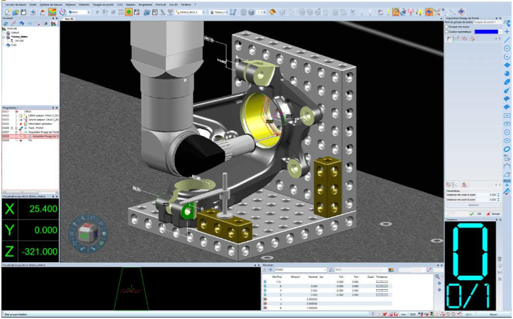 Silma X4 CMM Simulation