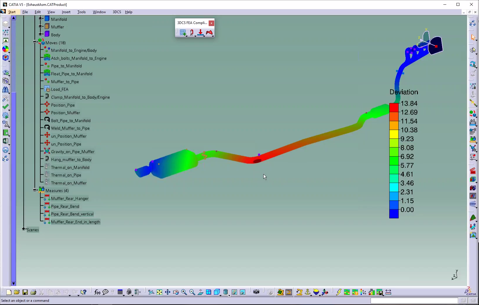 exhaust-fea-variation