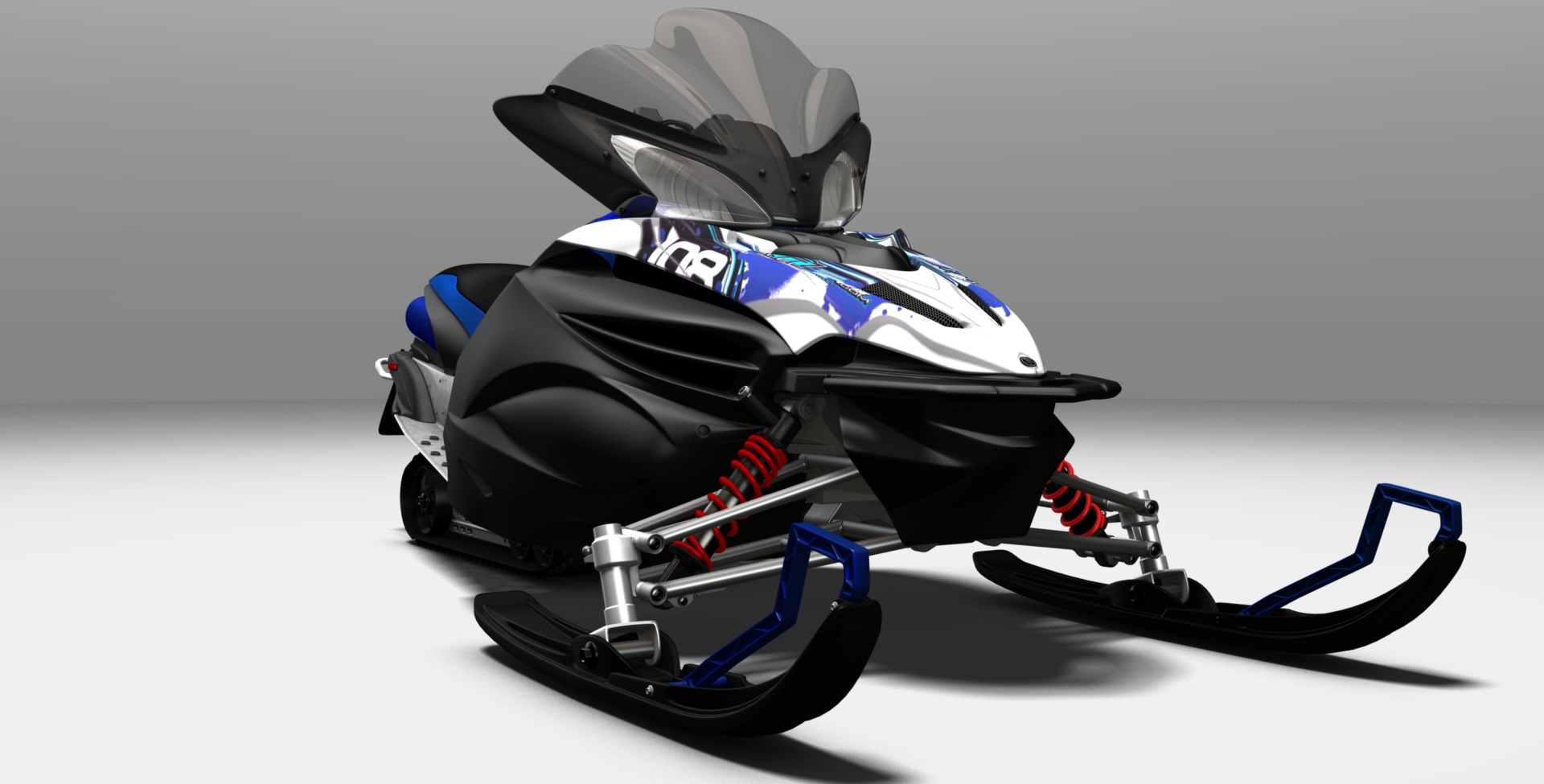 3DCS Snow Mobile Shock System Study
