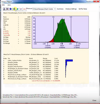 CATIA 3DEXPERIENCE Integrated Tolerance Analysis | 3DCS ...