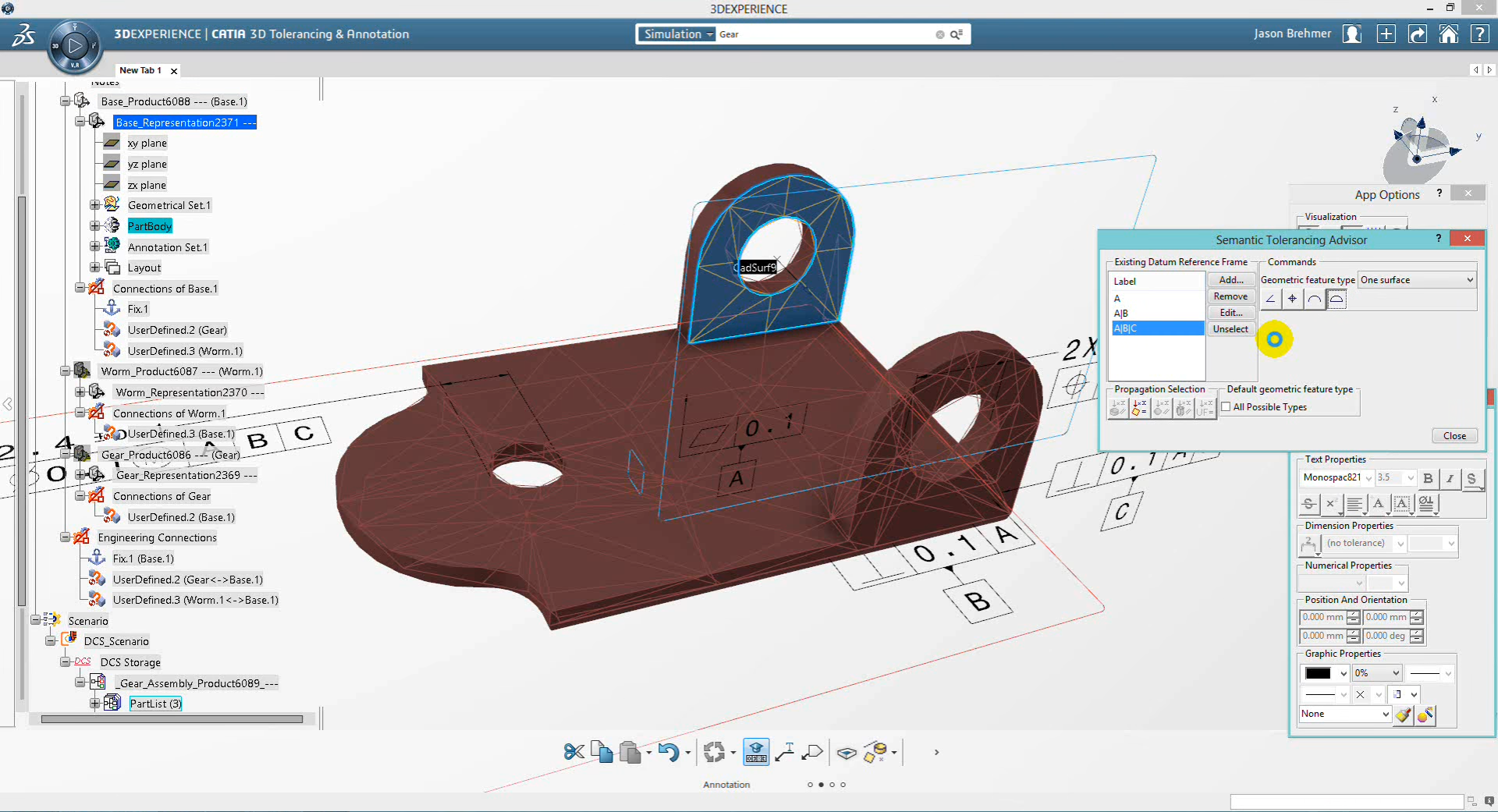 GD&T in 3DCS for 3DEXPERIENCE