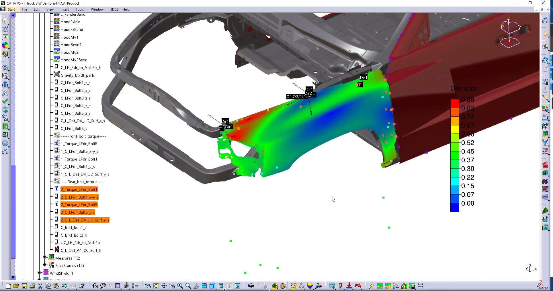 fea-compliant-modeler-biw-automotive