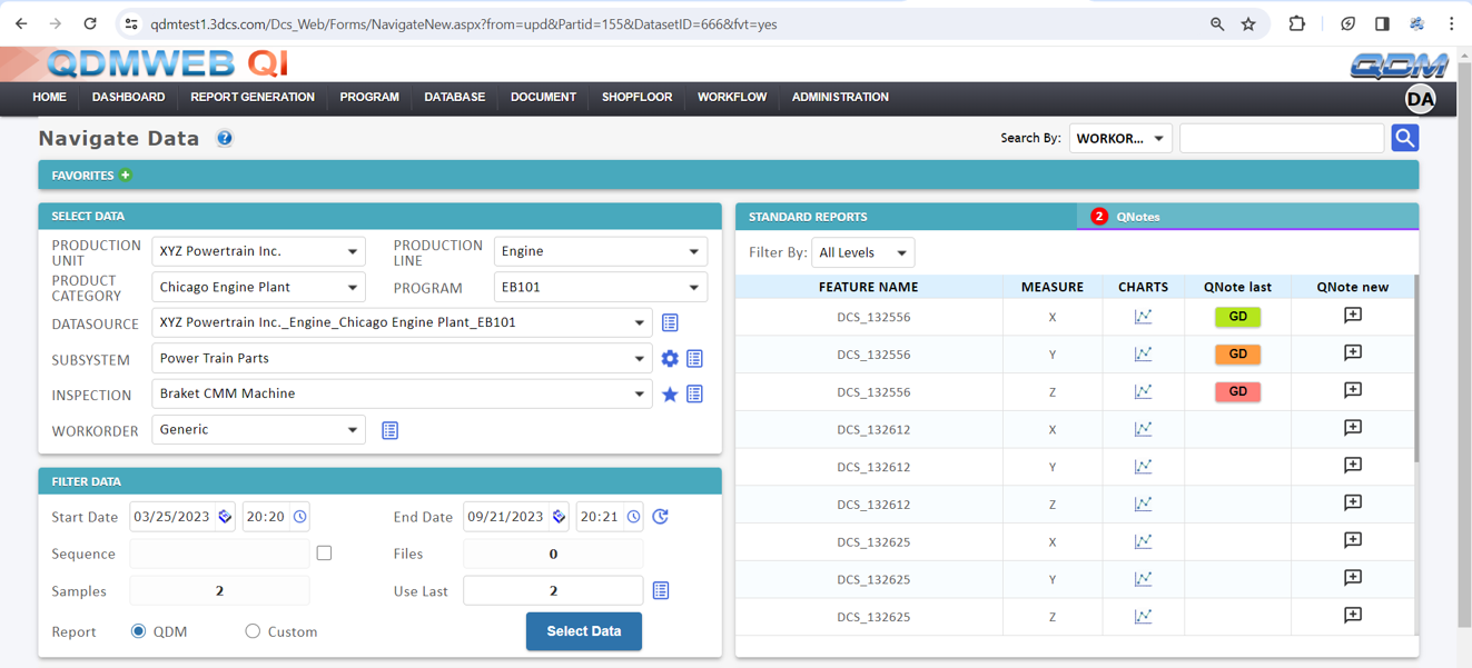 Find your specific data set fast